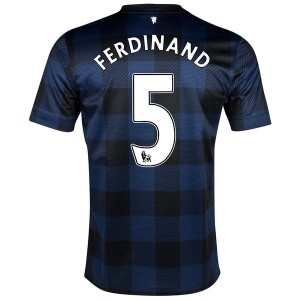 Camiseta Manchester United Ferdinand Segunda 2013/2014