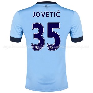 Camiseta del Jovetic Manchester City Primera 2014/2015