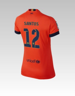 Camiseta nueva Barcelona Adriano Tercera 2014/2015