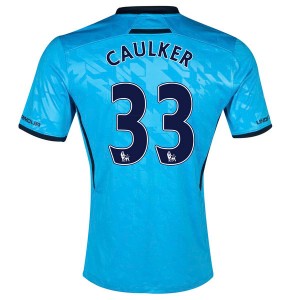 Camiseta nueva Tottenham Hotspur Caulker Segunda 2013/2014