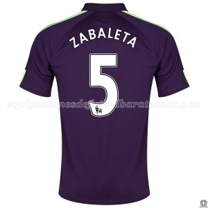 Camiseta del Zabaleta Manchester City Segunda 2014/2015