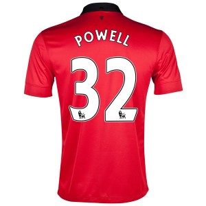 Camiseta del Powell Manchester United Primera 2013/2014