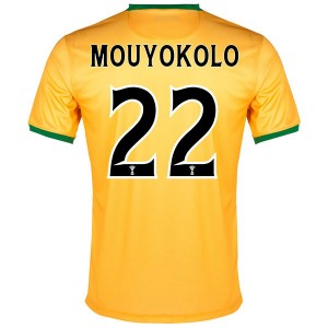 Camiseta Celtic Mouyokolo Segunda Equipacion 2013/2014