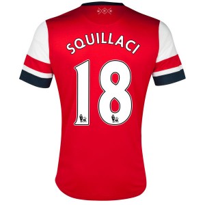 Camiseta de Arsenal 2013/2014 Primera Squillaci Equipacion