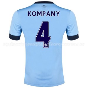 Camiseta del Kompany Manchester City Primera 2014/2015