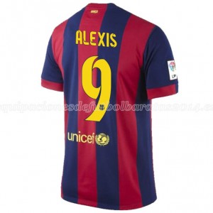 Camiseta nueva Barcelona Alexis Primera 2014/2015