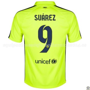 Camiseta nueva del Barcelona 2014/2015 Suarez Tercera