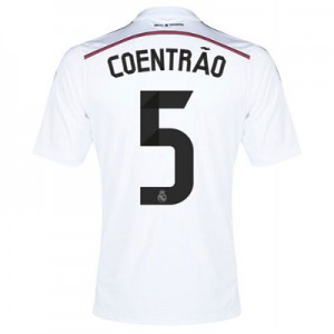 Camiseta del Fabio Coentrao Real Madrid Primera Equipacion 2014/2015