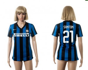 Camiseta nueva del Inter Milan 2015/2016 21 Mujer