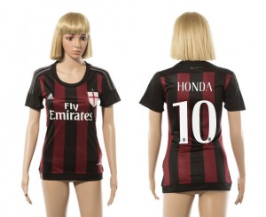 Mujer Camiseta del 10 AC Milan 2015/2016
