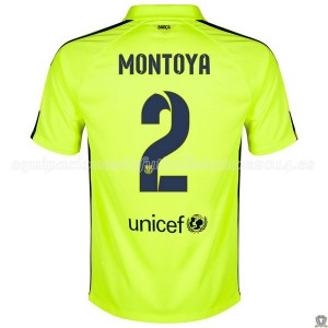 Camiseta nueva Barcelona Montoya Tercera 2014/2015