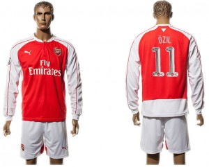 Camiseta nueva del Arsenal Long Sleeve UEFA Champions League 11 Home