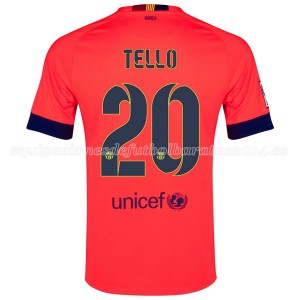 Camiseta del Tello Barcelona Segunda 2014/2015
