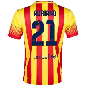 Camiseta nueva Barcelona Adriano Segunda 2013/2014
