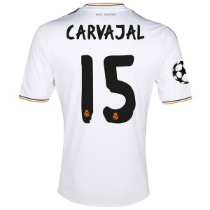 Camiseta del Carvajal Real Madrid Primera Equipacion 2013/2014