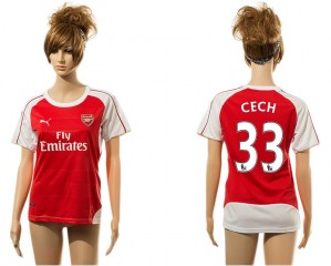 Camiseta de Arsenal Home 33# aaa version Mujer