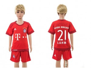 Camiseta Bayern Munich 21 Home 2015/2016 Niños