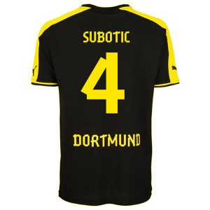 Camiseta Borussia Dortmund Subotic Segunda 2013/2014