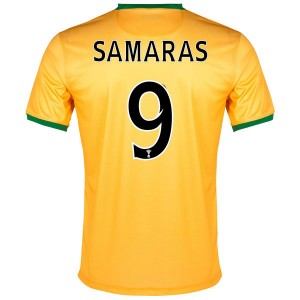 Camiseta nueva Celtic Samaras Equipacion Segunda 2013/2014
