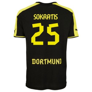 Camiseta del Sokratis Borussia Dortmund Segunda 2013/2014