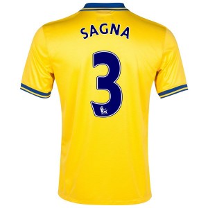 Camiseta de Arsenal 2013/2014 Segunda Sagna Equipacion