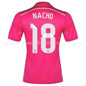 Camiseta nueva Real Madrid Nacho Equipacion Segunda 2014/2015