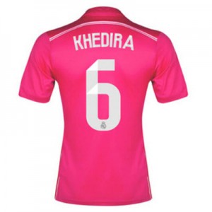 Camiseta del Khedira Real Madrid Segunda Equipacion 2014/2015