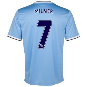 Camiseta de Manchester City 2013/2014 Primera Milner