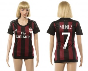 Camiseta AC Milan 7 2015/2016 Mujer