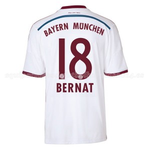 Camiseta nueva del Bayern Munich 2014/2015 Equipacion Bernat Segunda