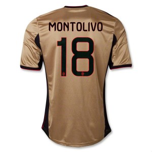 Camiseta del Montolivo AC Milan Tercera Equipacion 2013/2014