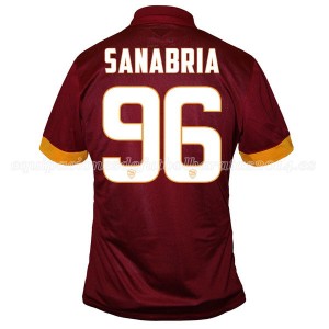 Camiseta de AS Roma 2014/2015 Primera Sanabria Equipacion