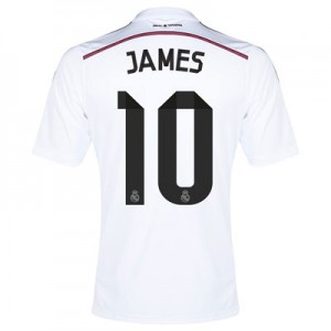 Camiseta nueva del Real Madrid 2014/2015 Equipacion James Primera