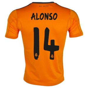 Camiseta del Alonso Real Madrid Tercera Equipacion 2013/2014