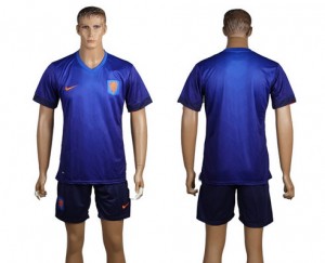 Camiseta de Holanda de la Seleccion WC2014 Segunda