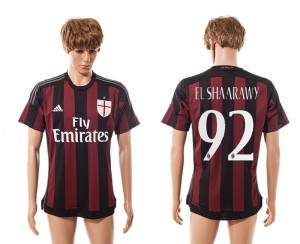 Camiseta nueva del AC Milan 2015/2016 Equipacion Primera