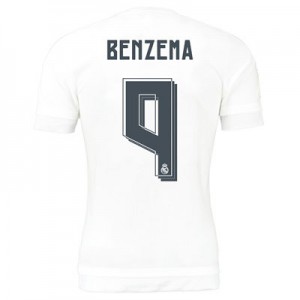 Camiseta de Real Madrid 2015/2016 Primera Numero 09 BENZ Equipacion