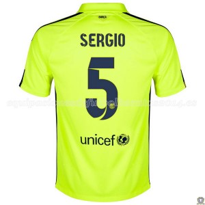 Camiseta del Sergio Barcelona Tercera 2014/2015