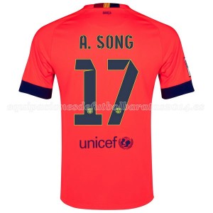 Camiseta nueva Barcelona A.Song Segunda 2014/2015