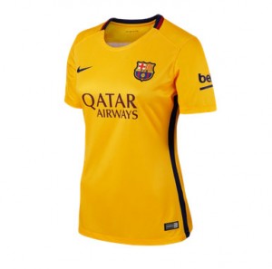 Camiseta Barcelona Segunda Equipacion 2015/2016 Mujer