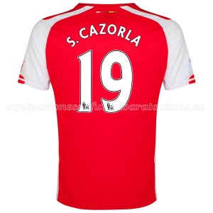 Camiseta de Arsenal 2014/2015 Primera S.Cazorla Equipacion