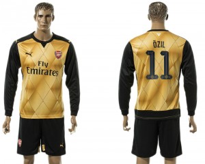 Camiseta nueva del Arsenal Long Sleeve UEFA Champions League 11 Away