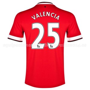 Camiseta nueva Manchester United Valencia Primera 2014/2015