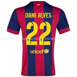 Camiseta del Dani Alves Barcelona Primera 2014/2015