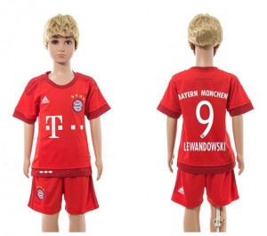 Niños Camiseta del 9 Bayern Munich Home 2015/2016