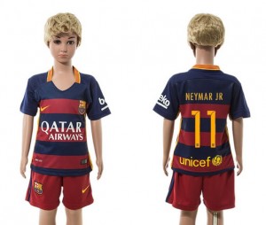 Camiseta nueva del Barcelona 2015/2016 11 Niños Home