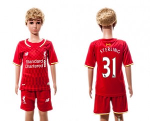 Camiseta nueva del Liverpool 2015/2016 31 Niños