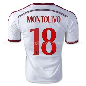 Camiseta nueva del AC Milan 2014/2015 Equipacion Montolivo Segunda