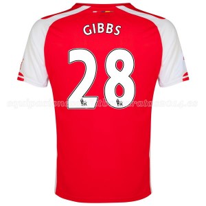 Camiseta del Gibbs Arsenal Primera Equipacion 2014/2015