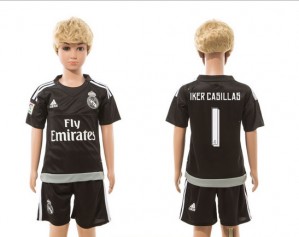 Camiseta de Real Madrid 2015/2016 goalkeeper 01 Niños